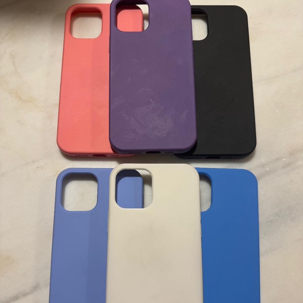 Lot of 6 iPhone 12/12 pro cases